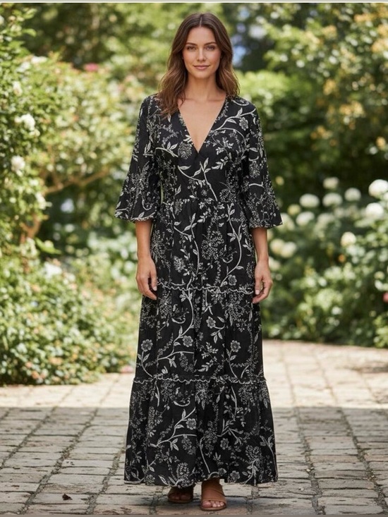 Tuckernuck Dresses & Skirts - Tuckernuck Westwind Ginger Navy Maxi Dress